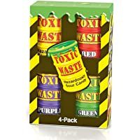 Toxic waste gift set - Set de regalo de desechos tóxicos: surtido de 4 paquetes de tambores morados- verdes- rojos y…